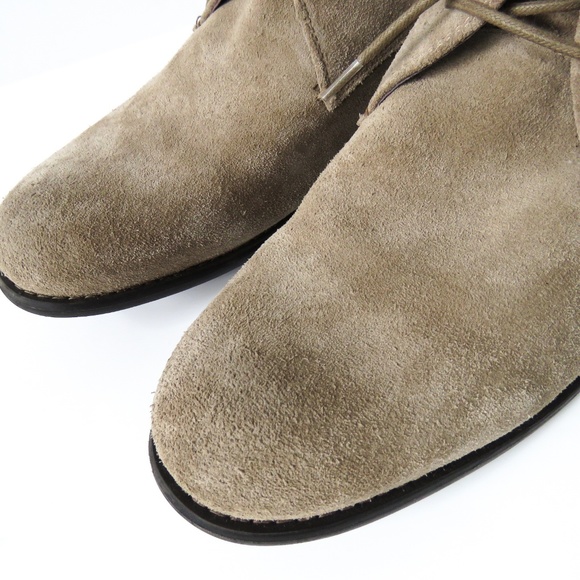 John Varvatos Mens Suede Chukka Boots Tan 11.5 main image 6